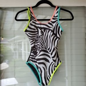 Cat and Jack zebra swimsuit new